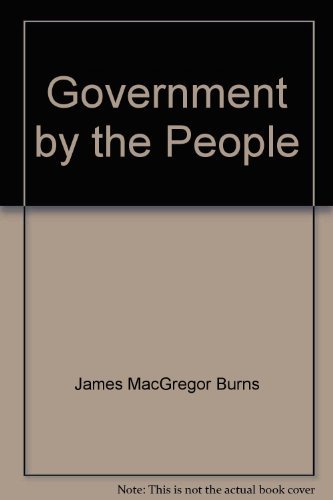 Government by the people 0133613860 Book Cover