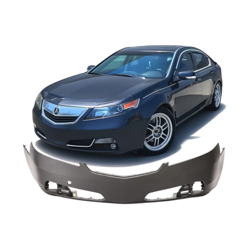 Image of FitParts Compatible with Acura TL 2012-2014 Front Bumper Cover | Primed, SH-AWD, Ready to Paint, OEM 04711TK4A80ZZ, AC1000178