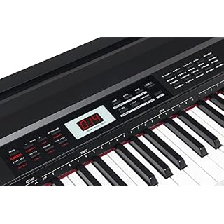 Classic Cantabile SP-150 BK piano de scène noir SET Deluxe y compris meuble, banquette et casque - Les Beatles, Paul McCartney, John Lennon, RIngo Starr, George Harrison Classic Cantabile SP-150 BK piano de scène noir SET Deluxe y compris meuble, banquette et casque – Image 3