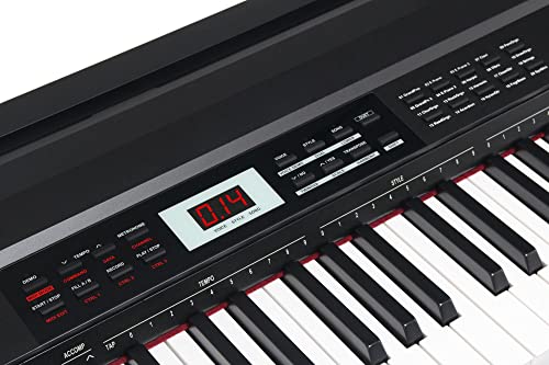 Classic Cantabile SP-150 BK piano de scène noir SET Deluxe y compris meuble, banquette et casque - Les Beatles, Paul McCartney, John Lennon, RIngo Starr, George Harrison Classic Cantabile SP-150 BK piano de scène noir SET Deluxe y compris meuble, banquette et casque – Image 4