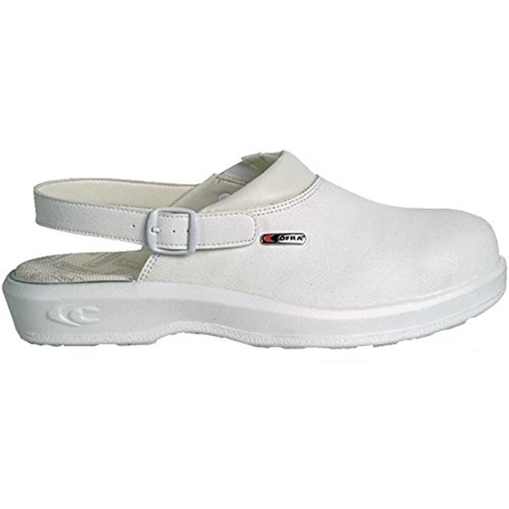COFRA New Jason Scarpe Antinfortunistiche New Jason SB E A FO SRC, Taglia 35, Colore biancoUomo