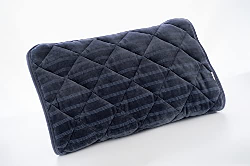 枕パッド 枕カバー 冬 あったか 厚手 5層構造 35×50 43×63 50×70 吸湿発熱 通気性 マイクロファイバー 静電気抑制 ふわふわ なめらか 抗菌防臭 防ダニ 洗える フランネル ピローパッド グレー