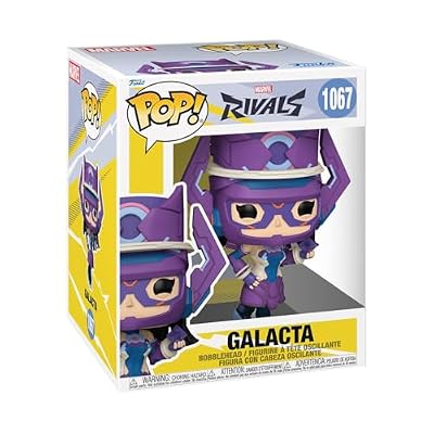 Funko Pop! Super: Marvel Rivals - Galacta - Marvel MRG - Figura de Vinilo Coleccionable - Idea de Regalo - Mercancia Oficial - Juguetes para Niños y Adultos - Video Games Fans | Ya disponible en tu tienda friki favorita! En mundofriki.es! Funko Pop! Super: Marvel Rivals - Galacta - Marvel MRG - Figura de Vinilo Coleccionable - Idea de Regalo - Mercancia Oficial - Juguetes para Niños y Adultos - Video Games Fans | Ya disponible en tu tienda friki favorita! En mundofriki.es!