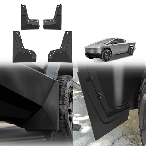 Bavettes garde-boue Tesla Cybertruck pour rouler sur pistes et chemins de terre