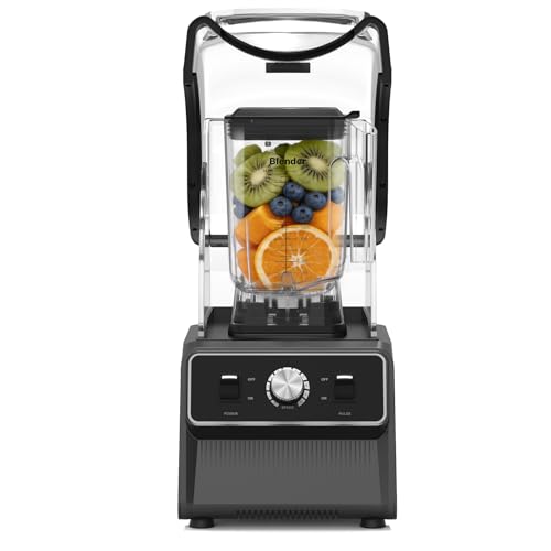 Professional 1800W Soundproof Commercial Blender