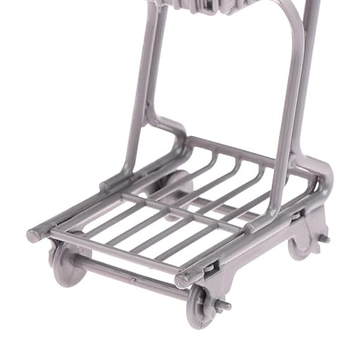 Fashion Dollhouse Item Kids Toys Mini Shopping Cart Dollhouse Accessories 1/12 Furniture Kitchen For Barbie Diy Children Game Girl Gifts #TOP1