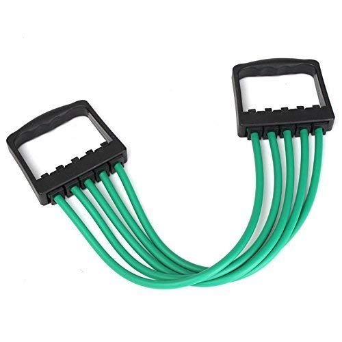 VIRTUAL WORLD Extra Hard/Super Hard Chest Expander Rope Workout Pulling Exerciser Fitness Exercise (B07XQ6YK24) Amazon Price History, Amazon Price Tracker