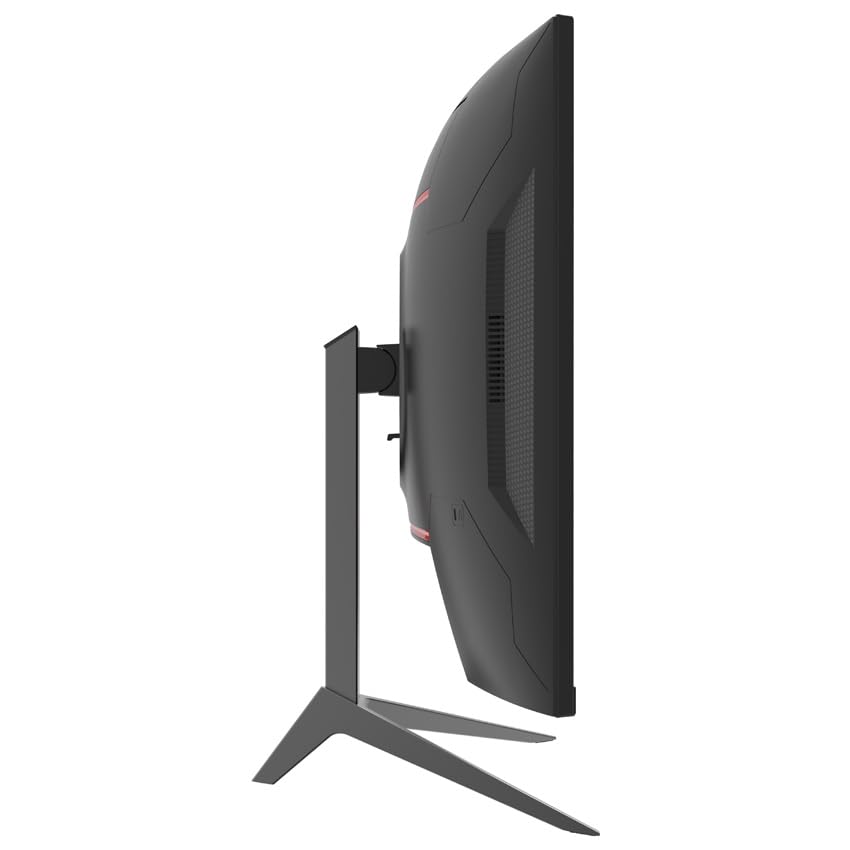 LC-POWER LC-M27QC | Écran Gaming Incurvé 27 Pouces QHD | 2560x1440, 180 Hz, 1 ms MPRT, Dalle VA, 1500R | Contraste 4000:1, FreeSync Premium, 2X DP 1.4 et 2X HDMI 2.1