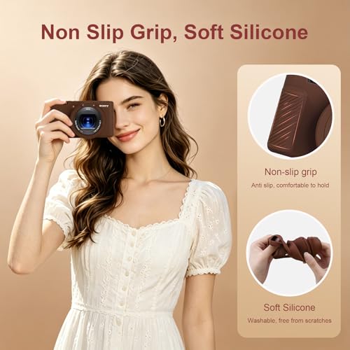 Funda rígida para cámara Sony ZV-1 color marrón miniatura 6