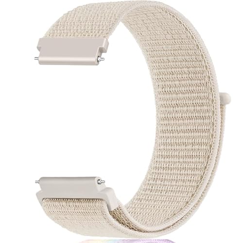 Issinlky 20mm Nylon Sport Loop armband kompatibel med Samsung Galaxy Watch 7/6/5/4/FE 40mm 44mm/Garmin Venu Sq/Sq 2/Venu 2 Plus/Vivoactive 3/5/Venu/Amazfit GTS, Quick Release armband för kvinnor män