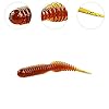 Vaveren Wave Fishing Lures Crankbait Rubber Portable Fishing Supplies Fishing Worms Lures Swinging Lures for Lake Trout River Outdoor, red 12x 63mm1.5g #1