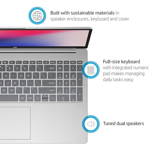 HP 15.6" Diagonal Full HD (1920 x 1080) Laptop, 11th Gen Intel Core i5-1135G7 Processor, 8GB DDR4 RAM, 256GB SSD, 802.11ac, Bluetooth, HDMI, Windows 11 - Image 6