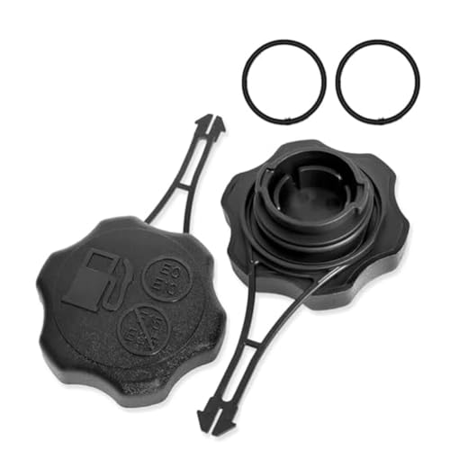 EaseSunny Lot de 2 bouchons de réservoir de carburant de rechange pour tondeuses à gazon Toro, Craftsman et Troy-Bilt (moteurs 675EXi/725EXi), compatible avec les numéros de pièce 594061, 597414