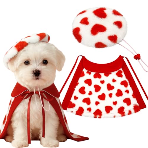 Disfraz para perros Huhumy Día de San Valentín Talla L