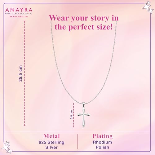 Image of 925 Sterling Silver Cross Locket Pendant for Women | Gold Plated & Rose Gold Finish | Elegant Religious Jewelry Gift for Daily Wear, Anniversary, Birthday