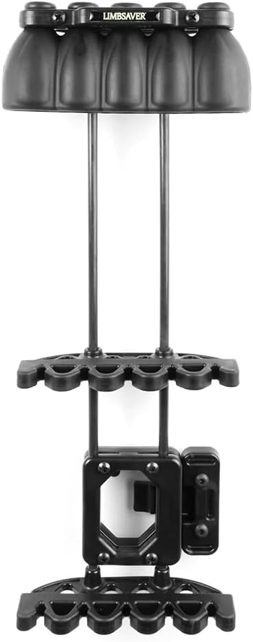 LimbSaver Silent Quiver for Bow Hunting, One Piece, Lightweight and Low Profile, Works with Right and Left-Handed Bows, Fits All Arrow Sizes