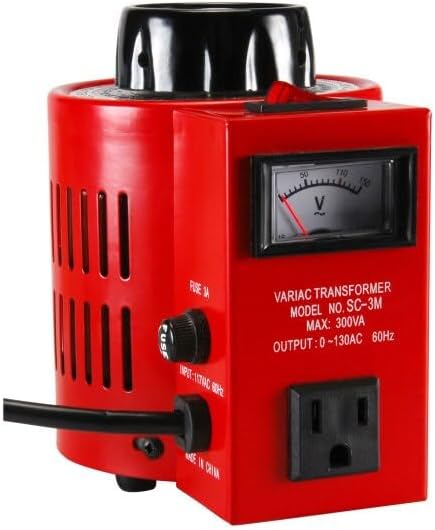 3A Variable Transformer AC Power 0-130 VAC