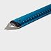 PETZL Glacier Literide - Mosquetón (50 cm), color plateado