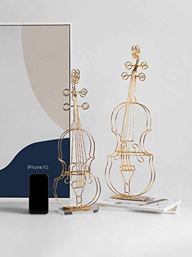 Cadeau de musicien original statue de violon miniature décoration haut de gamme - 5