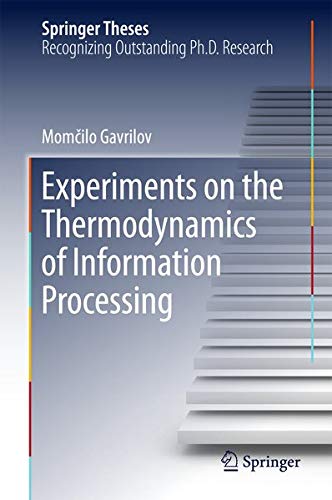 Buy Experiments on the Thermodynamics of Information Processing — BookShops.in