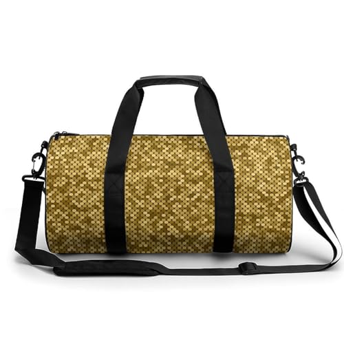 Sac de voyage paillettes dorées parfait pour votre week-end