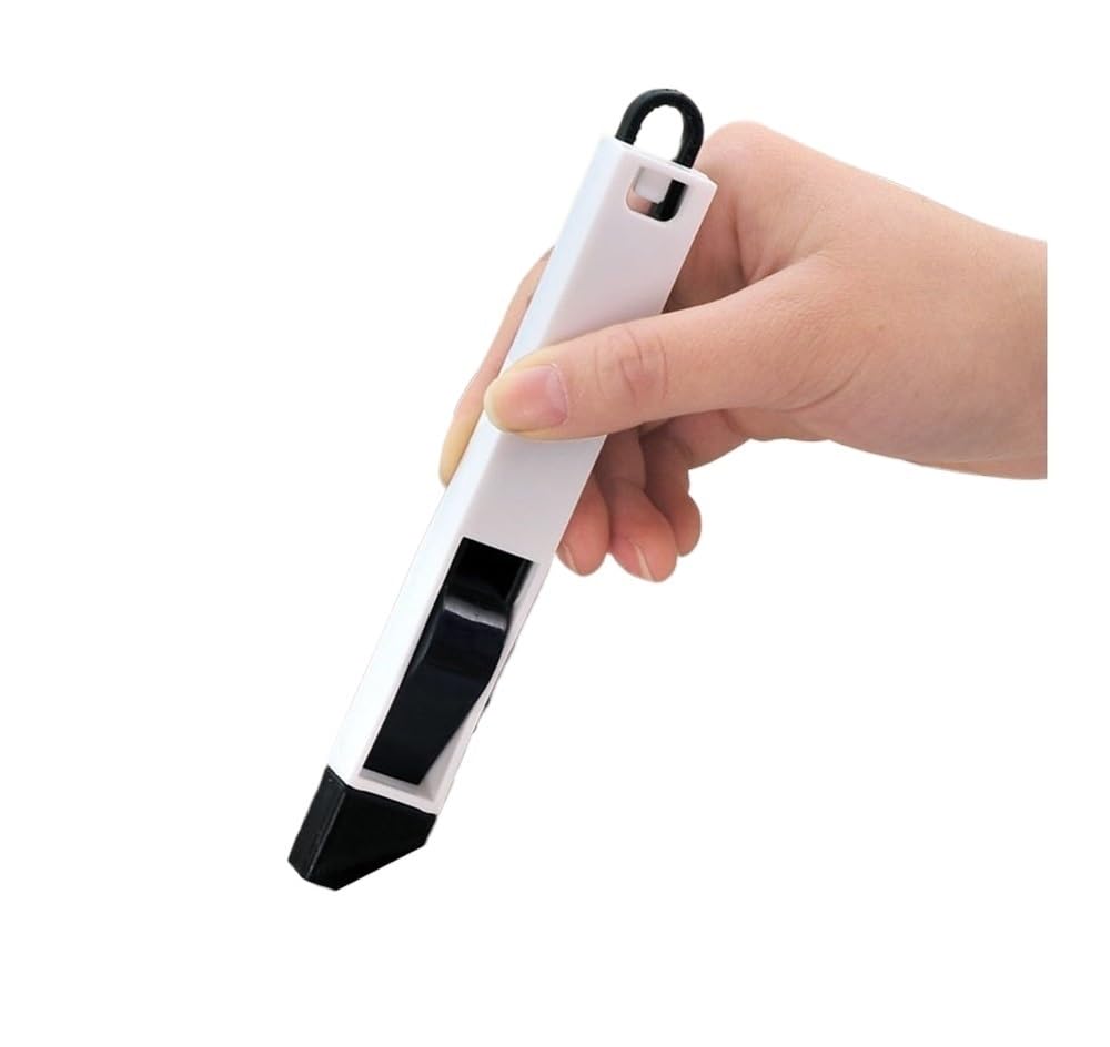 Sunrrafck Black 1Pc Window Groove Cleaning Brush Computer Keyboard Crevice Dust Nook Cranny Household Item(Black)