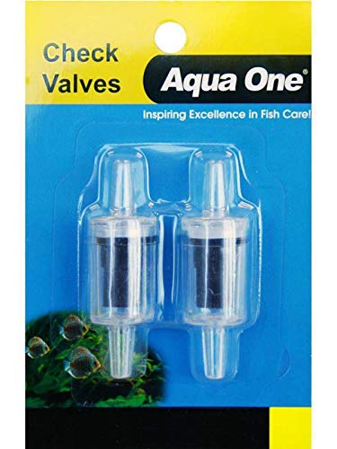 Venus Aqua Aqua One Airline Check Valve for Large Aquarium Fish Tank Fish Farms Ponds Biofloc Seafood Restaurants (Pack of 2) (B081MY6S6Q) Amazon Price History, Amazon Price Tracker