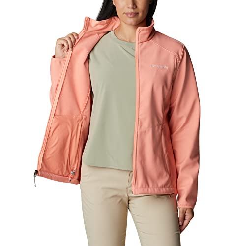 Image of Columbia Women Polyester Short Length Kruser Ridge II Softshell Hiking and Trekking Jacket