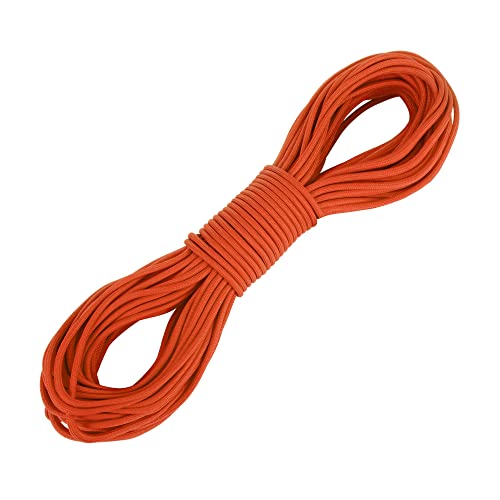 Image of 550 para Cord Parachute Survival Cord Rope Spec Type III 7 Strand Paracord Rope, Military Grade Nylon 4mm Diameter(Orange, 20)
