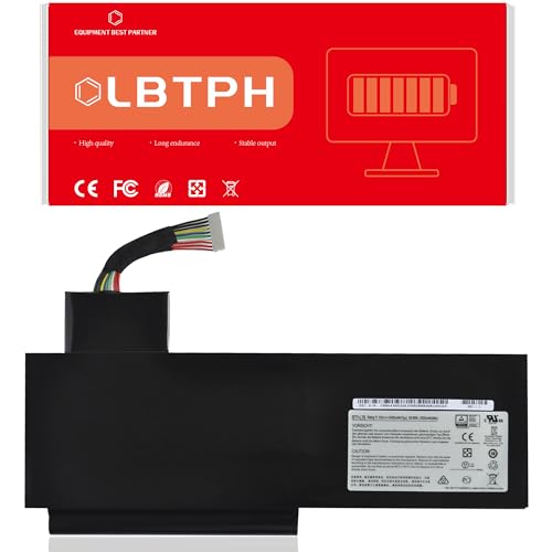 BTY-L76 11.1V 58.8Wh Battery for MSI GS70 GS72 Series GS70 2PE-026CN 2QD-487CN 2PC-633XCN 2PE-025CN 2QE-083CNGS70 2QC-019XCN MSI MS-1771 MS-1772 MS-1774 Medion Erazer X7615 X7613 Schenker XMG C703