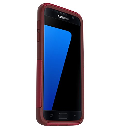 OTTERBOX Commuter Series Case for Samsung Galaxy S7 - Retail Packaging - Flame Way (Flame RED/Garnet RED)