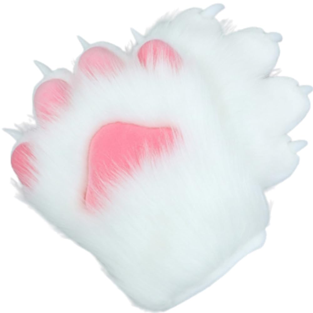【オーダーメイド】獣の爪付きもふもふ手袋 - ホワイト オーダーメイド】獣の爪付きもふもふ手袋 - ブラック - メルカリ
