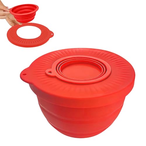 Protector antisalpicaduras para Cuenco, protección antisalpicaduras para Cuenco de Mezcla, se Puede Insertar Escudo para amasadoras | para Restaurante, Cocina doméstica, Catering, cocción, Horno,