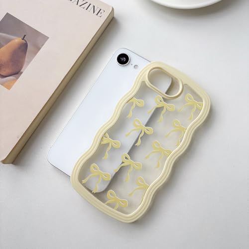 Coque transparente iPhone 16e antichocs silicone souple jaune - 5
