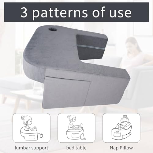 Coussin de lecture gonflable pour des soirées gaming confortables dans le salon
