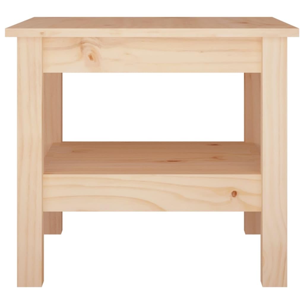 vidaXL Couchtisch 45 x 45 x 40 cm Massivholz Kiefer