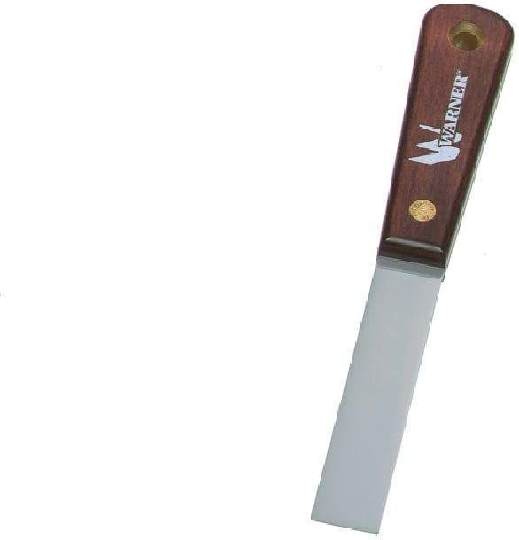 Warner 3/4" Full Flex Putty Knife, Carbon Steel Blade, Rosewood Series, 604