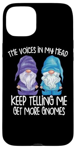 the little voice in my head keep tell me get more gnomes �X�}�z�P�[�X iPhone 15 Plus �p