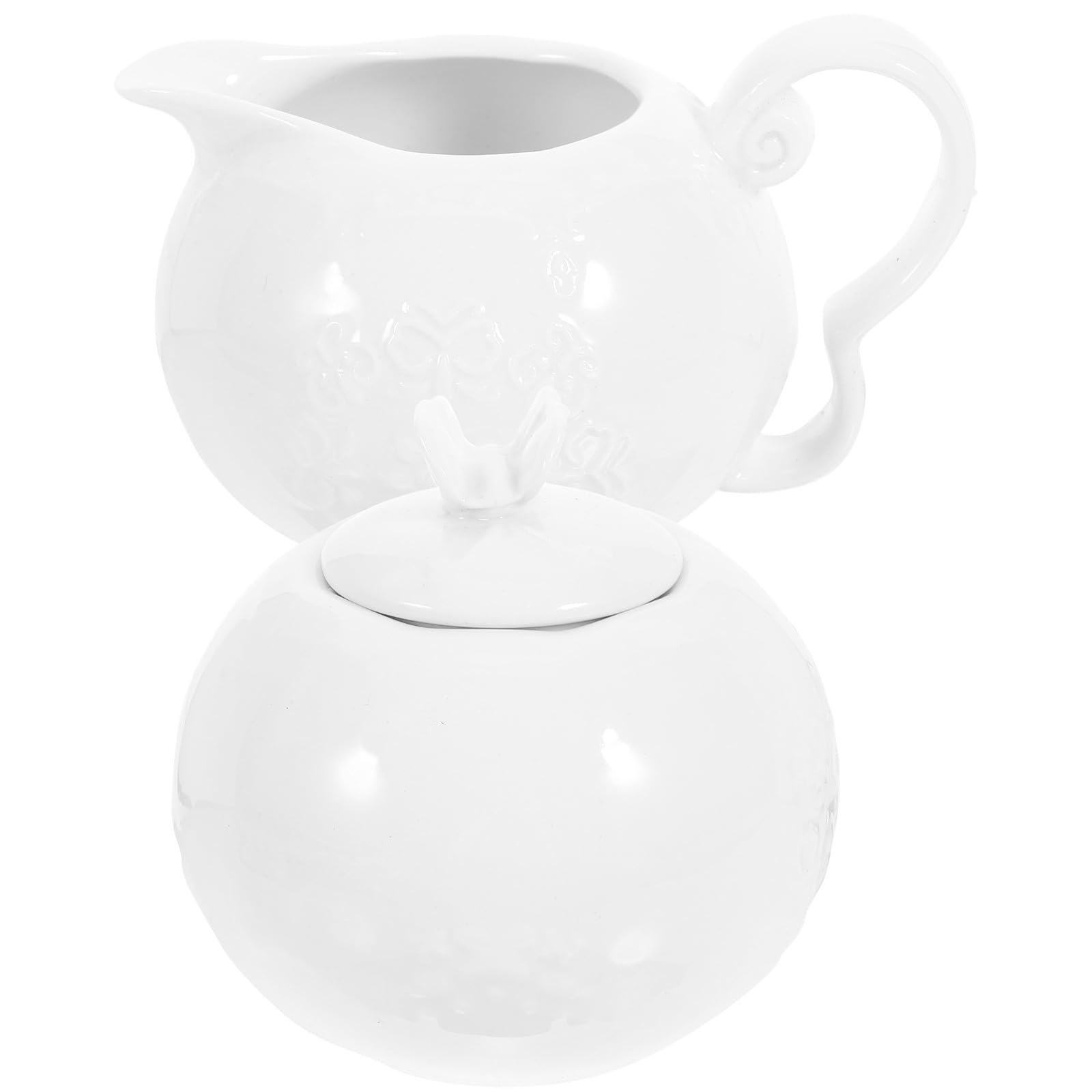 Jarra de leche de cerámica, taza de café para hogar y juego de mesa decorativo