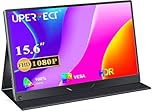 UPERFECT Portable Monitor FHD 1080P 15.6 Inch Monitor IPS Display Matte Screen, with Standard HDMI/Type-C, Support VESA, Second Display for Laptop/PC/PS/Phone, with Smart Cover