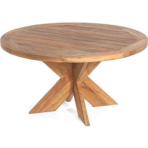 Preisvergleich Produktbild Sonnenpartner Tisch Quantum Old-Teak Ø 150 cm