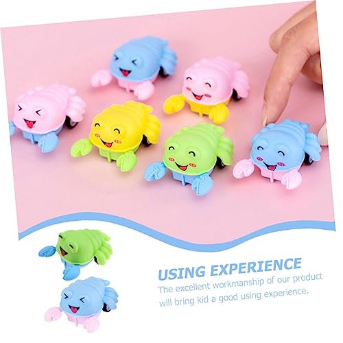 Toyvian 18 Pçs Lagosta Puxar Para Trás Carro Banho De Bebê Brinquedo Educacional Precoce Veículos Ca