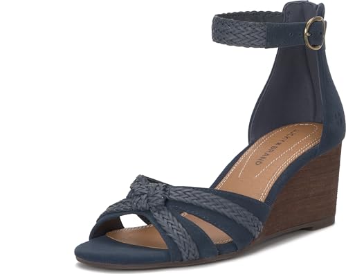 Sandales Lucky Brand Jaelah pour femme en cuir pour les balades d'été