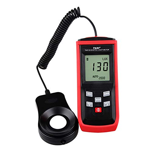 MeterTo Handheld Split Digital illuminometer Light Lux Meter Photometer, 0~100000Lux, Brightness Meter LUX/FC MAX MIN Value Hold