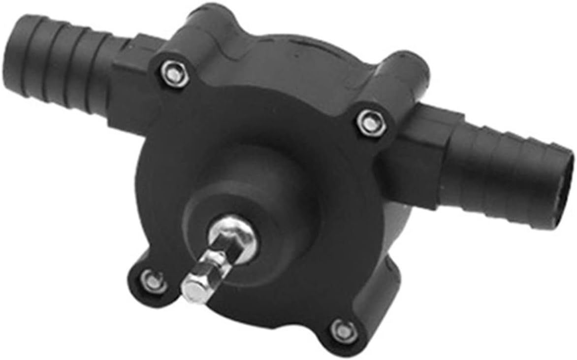 Mini Submersible Portable Electric Water Pump Portable Electric Drill Pump Oil Fluid Water Mini Self-priming Liquid Transfer Pumps Outdoor Home Garden Tools