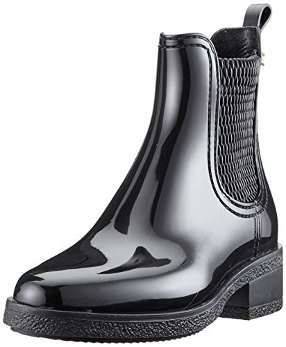 Lemon Jelly Riga, Botas Chelsea para Mujer, Negro (Black 01), 38 EU