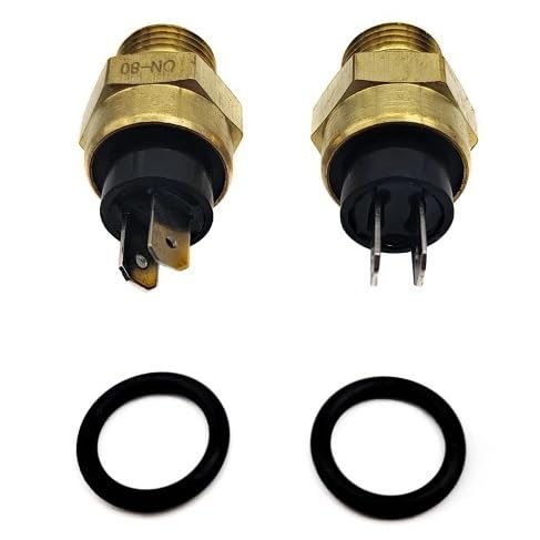Sensor de temperatura de agua M16 de 80 grados para motor CF500cc X5 ATV UTV 2 piezas