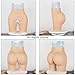 Dabron Silicone Buttock Enhancement Pants Hip Enhancers Panties Shapewear Butt Hip Pads Lifting Panties for Women Nude