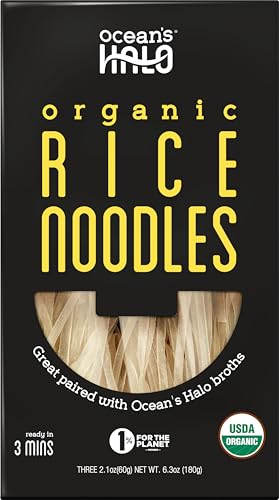 Ocean's Halo, Organic Rice Noodles, 6.3 Ounce