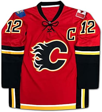 Jarome Iginla Autographed Calgary Red Jersey – HHOF 2020 – Signed Hockey Memorabilia Collectible (Size L or XL) — view 2